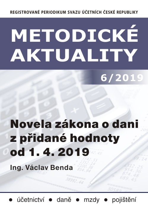 Metodické aktuality č. 6/2019